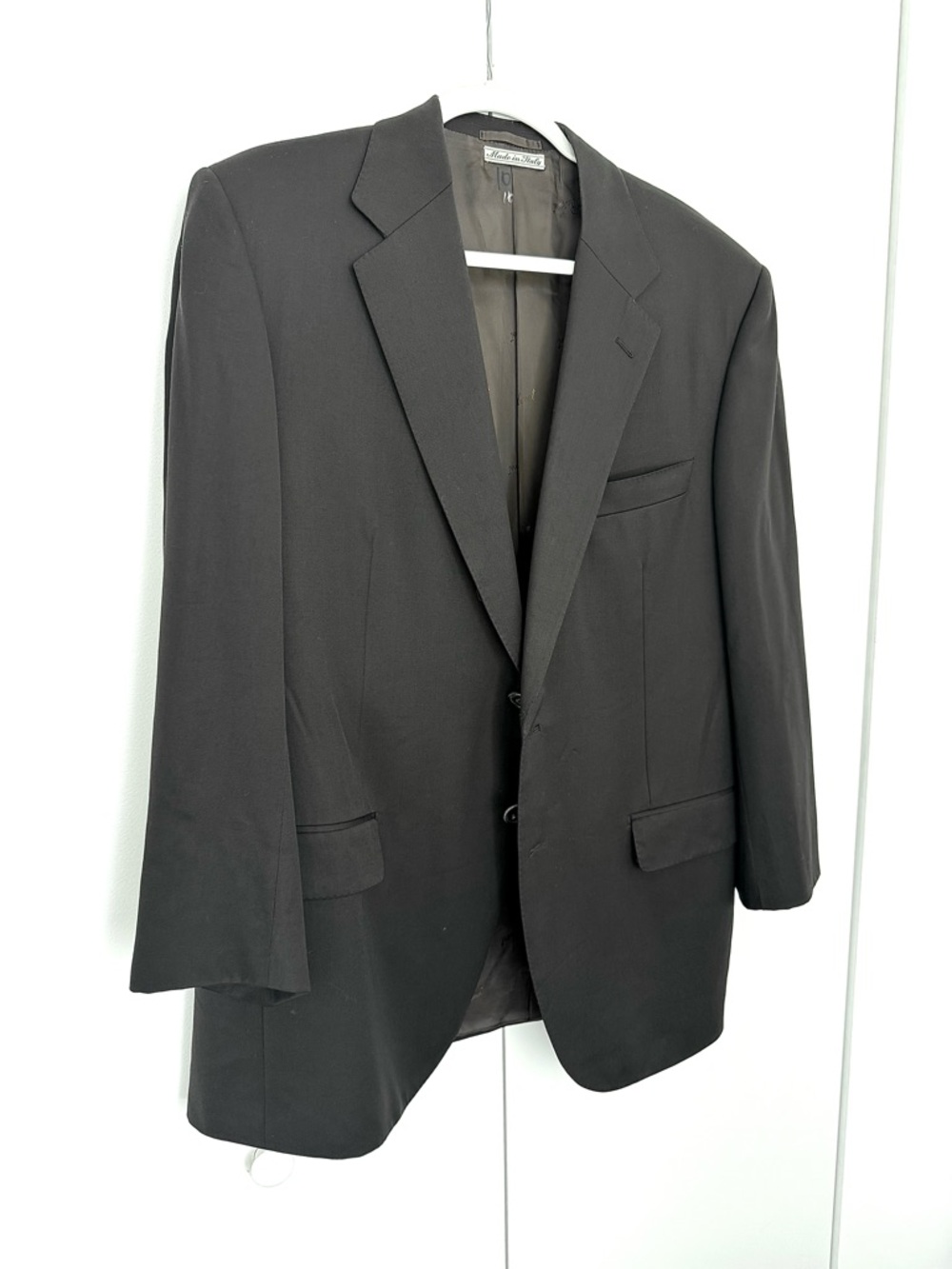 Men's  Two-Button Suit Jacket - Extra fine wool